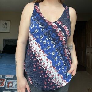 Floral tank top